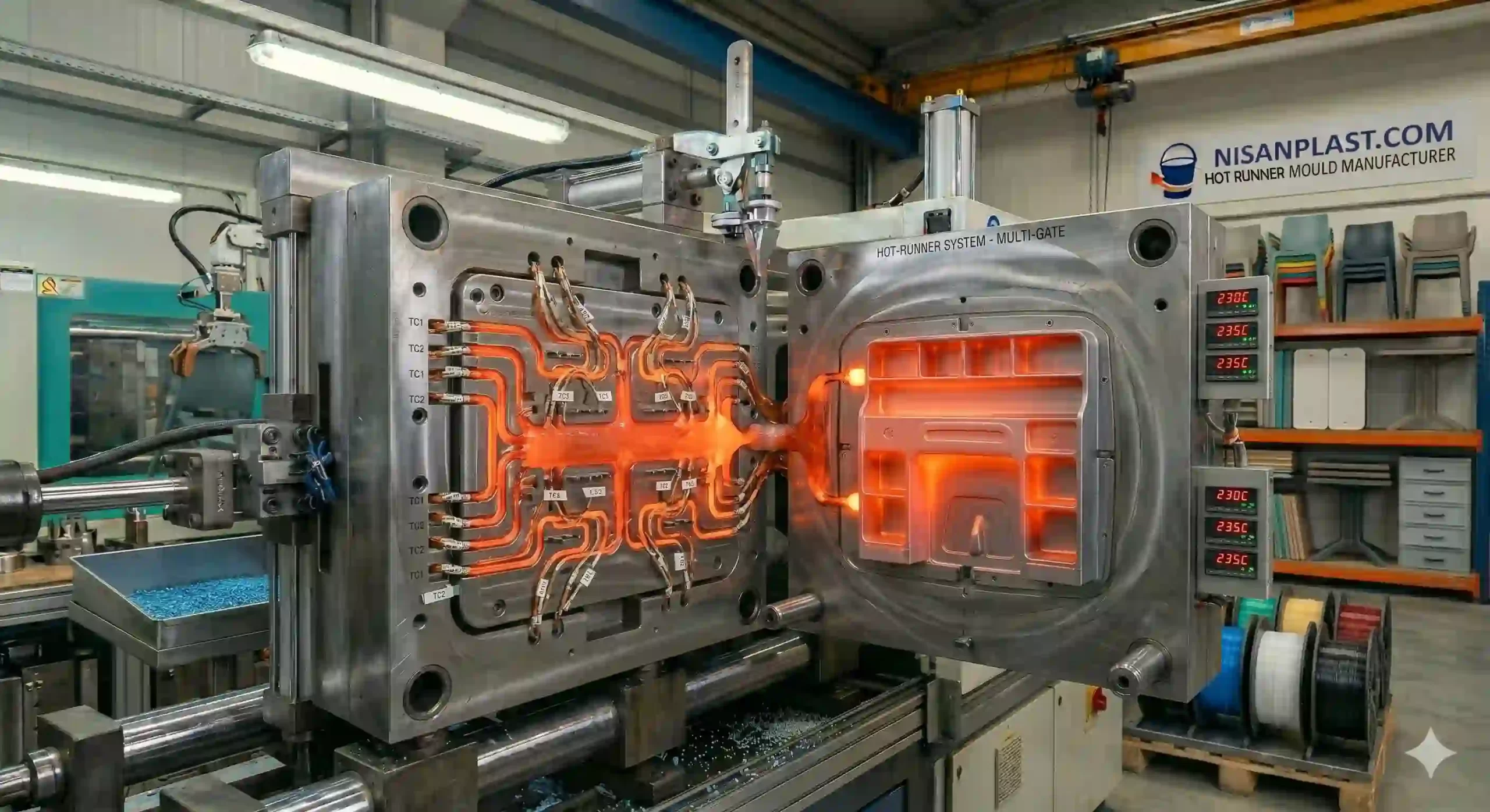 Hot runner mould manufacturer for high-speed plastic injection molding production